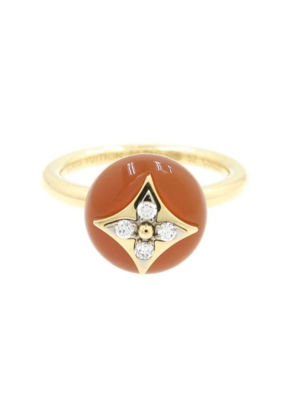 Louis Vuitton Color Blossom Ring Carnelian